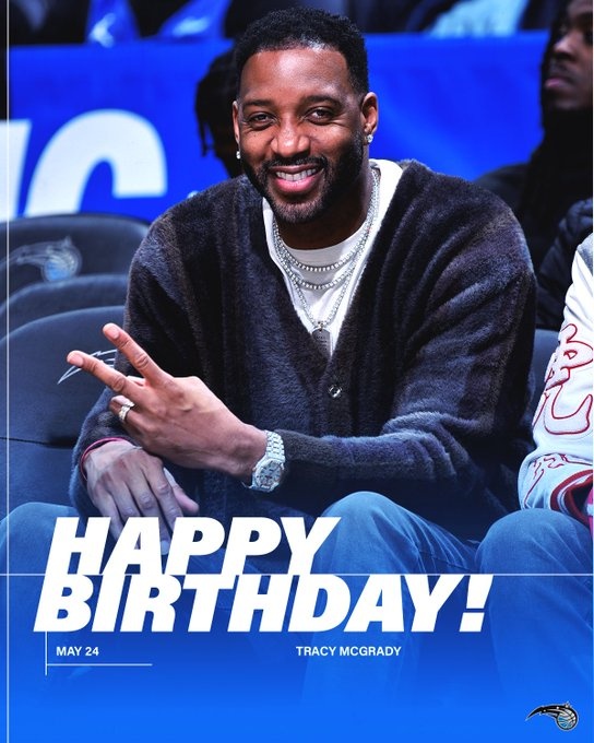 白馬長(zhǎng)槍??祝NBA名宿、名人堂成員麥迪46歲生日快樂(lè)