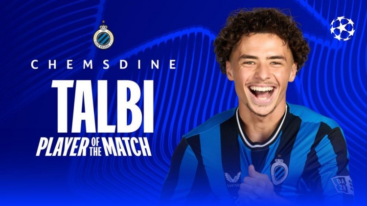 記者：那不勒斯有意布魯日20歲邊鋒塔爾比，尚未正式報(bào)價(jià)