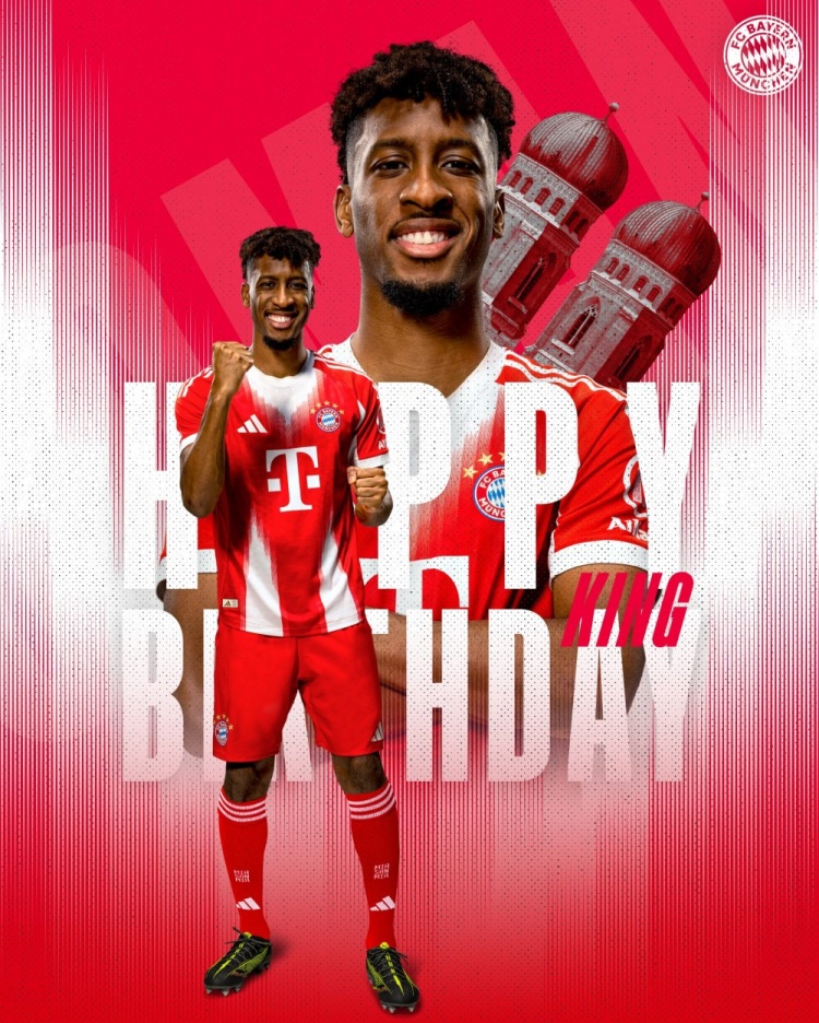 拜仁?？坡?9歲生日快樂，球員加盟以來出戰(zhàn)335場70球69助