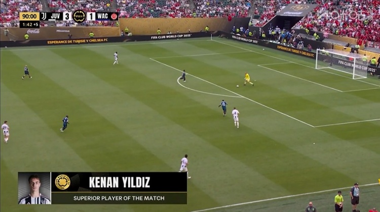 獨(dú)造3球！伊爾迪茲當(dāng)選尤文4-1維達(dá)德一役全場最佳