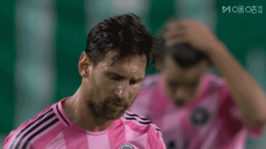 邁阿密7分鐘丟2球，梅西無奈搖頭