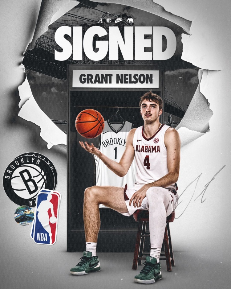 ??白死神？阿拉巴馬大學(xué)男籃官推：達(dá)科塔-杜蘭特將加盟籃網(wǎng)