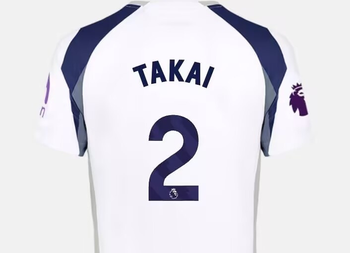 熱刺2號(hào)球衣空缺，高井幸大有望獲得心儀球衣號(hào)碼