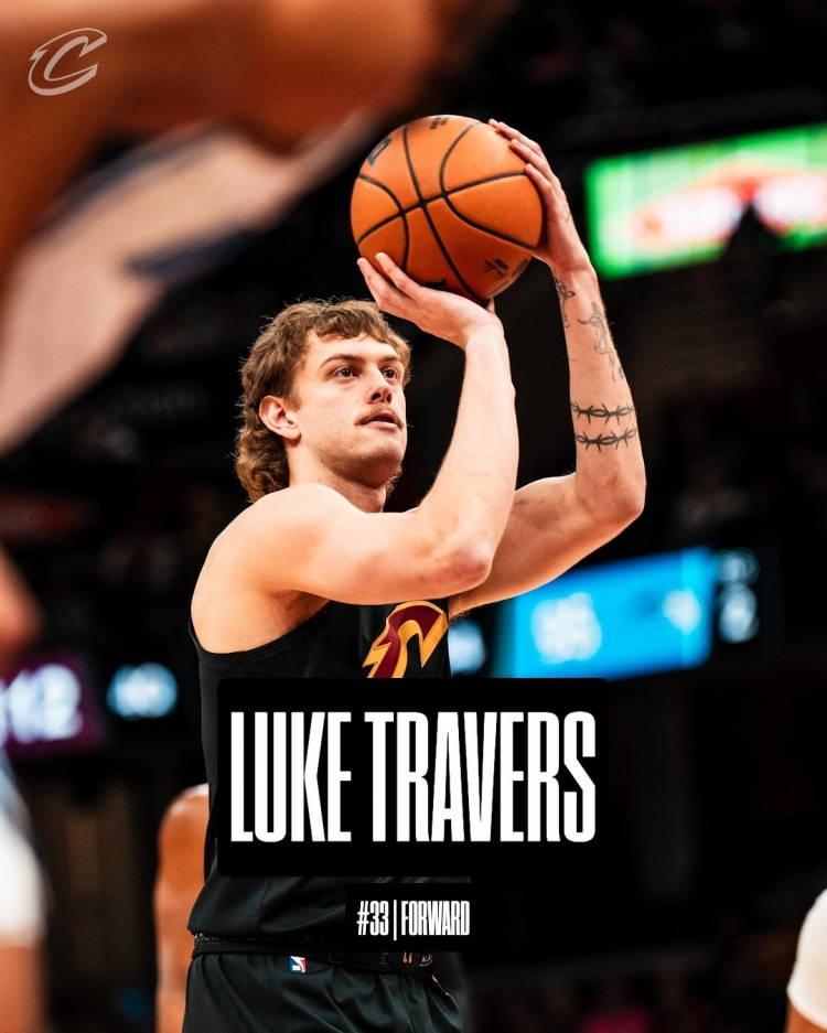 留用！騎士記者：球隊(duì)和盧克-特雷弗斯再次簽下雙向合同