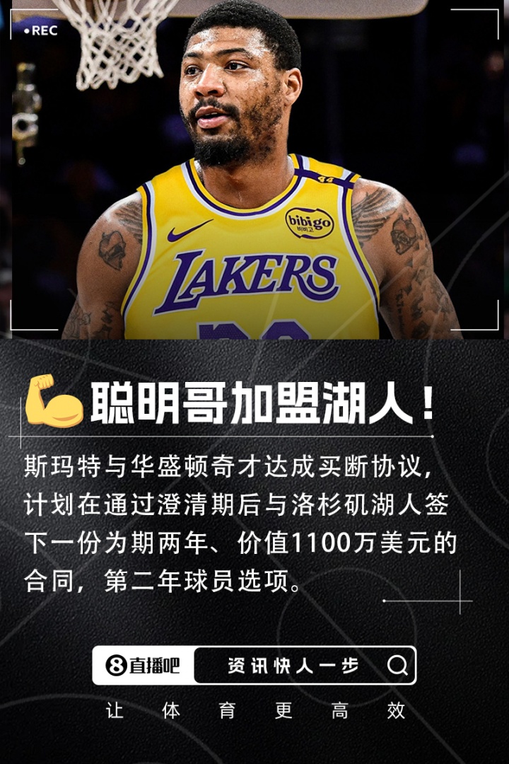 ??2022DPOY&3次一防！斯瑪特與奇才完成買斷&2年1100萬加盟湖人