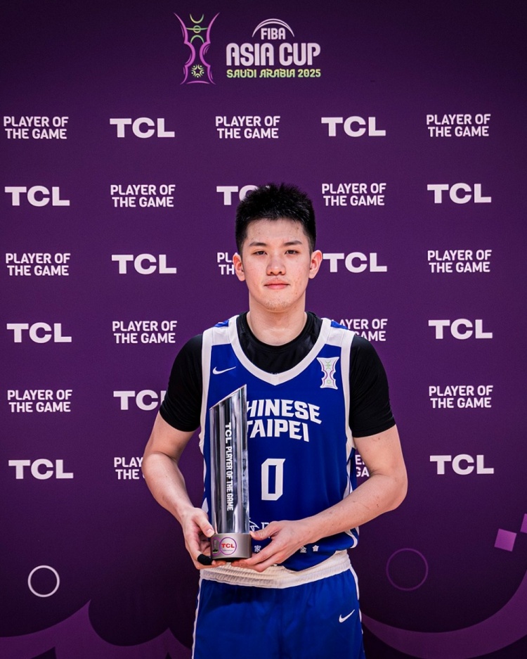 14中9砍22分&單節(jié)16分！林庭謙當(dāng)選中國臺(tái)北vs伊拉克全場最佳球員