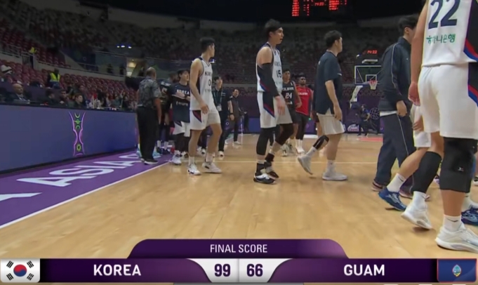 韓國隊33分狂勝關(guān)島輕松晉級！八強賽將對陣中國！