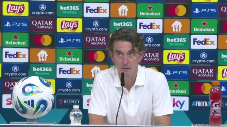 弗蘭克談超級(jí)杯惜敗：用醫(yī)學(xué)的說法就是手術(shù)成功了，但病人死了