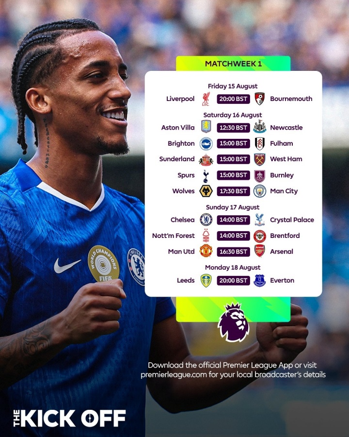 詹?。侯A(yù)測新賽季英超冠軍利物浦 最佳射手佩德羅&最佳球員維爾茨