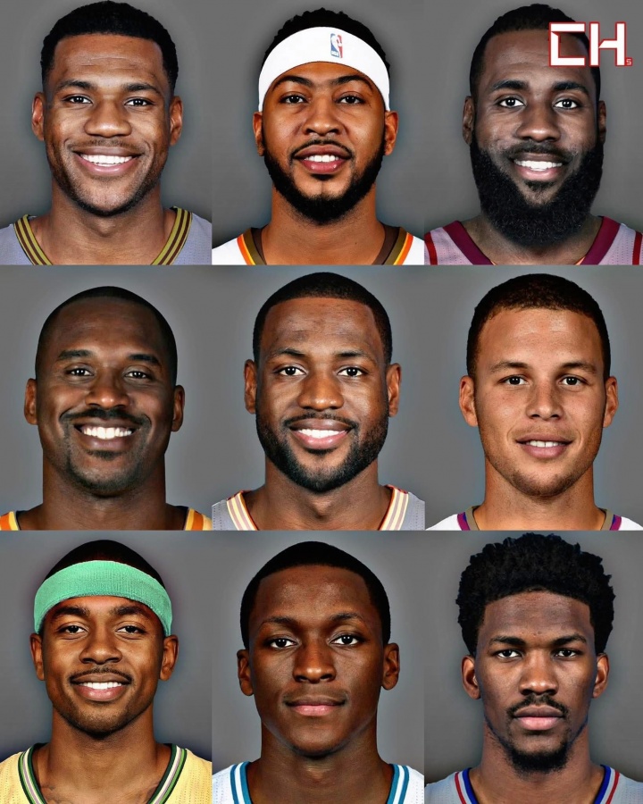 球星臉二混一 看看你能猜對幾個??？