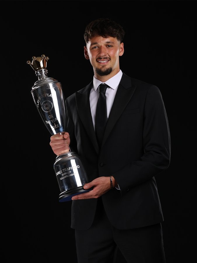 45場僅丟16球！特拉福德當選PFA英冠年度球員票選最佳球員