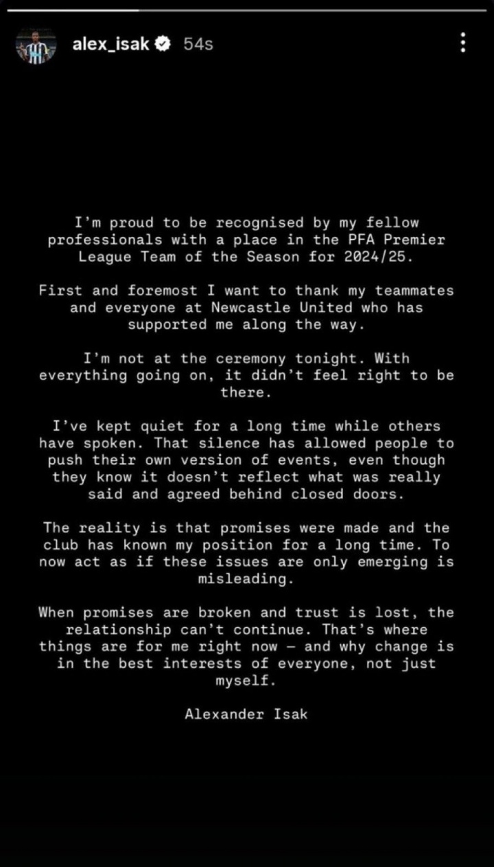 決裂！伊薩克聲明：承諾未兌現(xiàn)、信任破裂，這種關系無法繼續(xù)下去