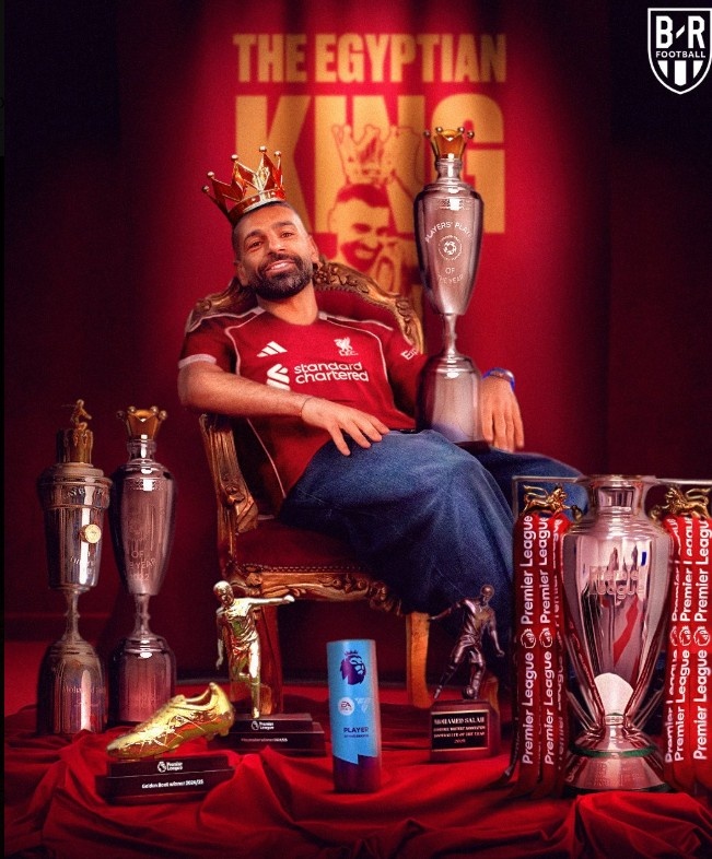 創(chuàng)紀錄！薩拉赫第三次當選PFA年度球員票選最佳球員