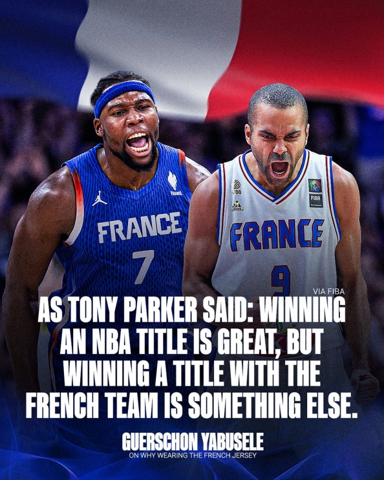 亞布塞萊：如帕克所說 在NBA奪冠很棒 但在法國奪冠是另一番意義
