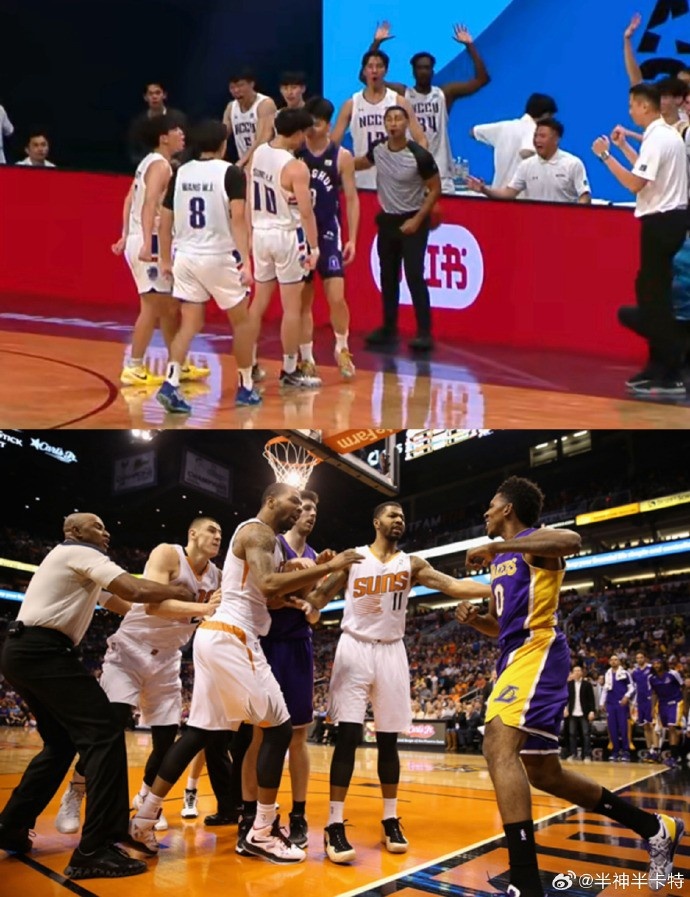 石奎被帽后獨自面對多人挑釁！媒體人：我想到了尼克-楊的名場面