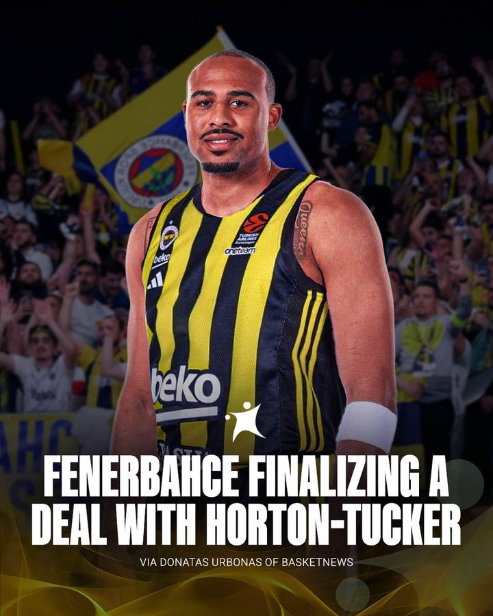 反籃王子24歲就告別NBA？名記：霍頓-塔克正在和費內(nèi)巴切敲定合同