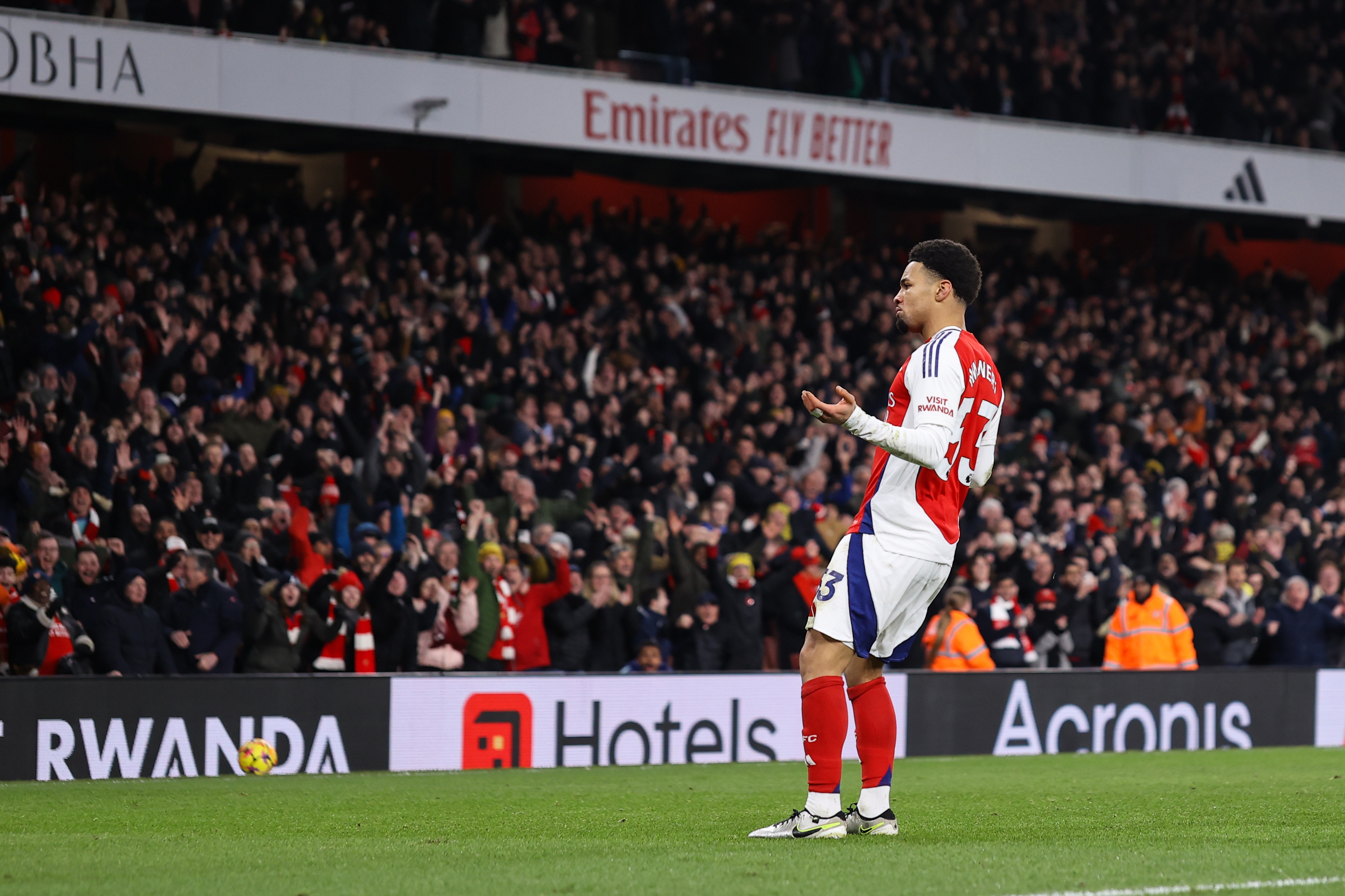 英媒列厄德高缺陣阿森納可能首發(fā)：恩瓦內(nèi)里出戰(zhàn)，薩卡復(fù)出