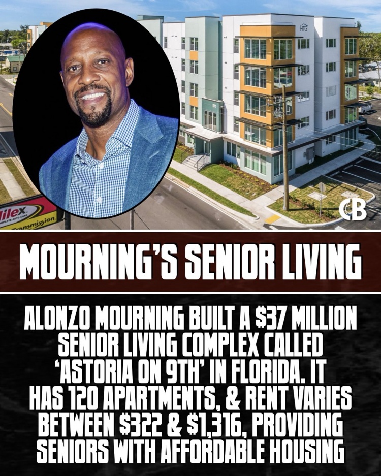 這是大愛(ài)！阿隆佐-莫寧牽頭建廉租養(yǎng)老公寓回饋社會(huì)！