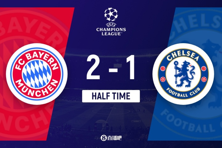 半場(chǎng)-拜仁2-1切爾西 凱恩造點(diǎn)+點(diǎn)射帕爾默破門(mén)查洛巴烏龍