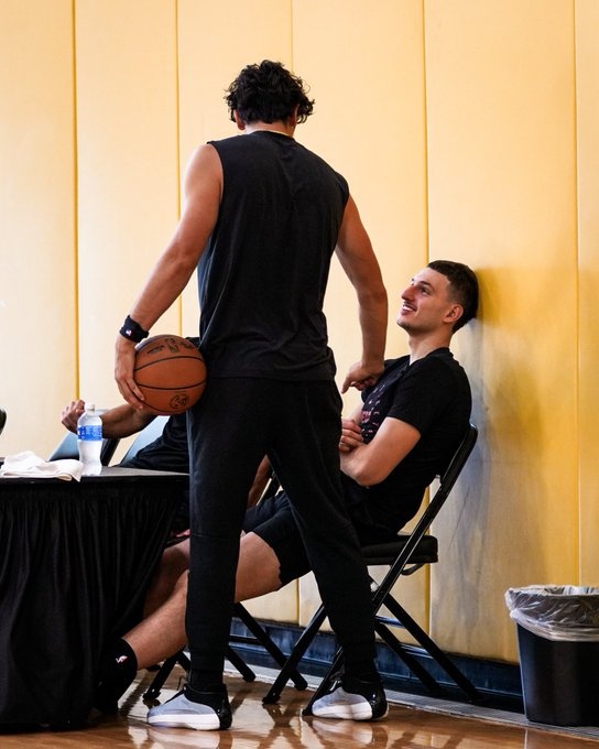 熱火官方曬約維奇訓(xùn)練照：我們的伙計(jì)從歐錦賽歸來(lái)