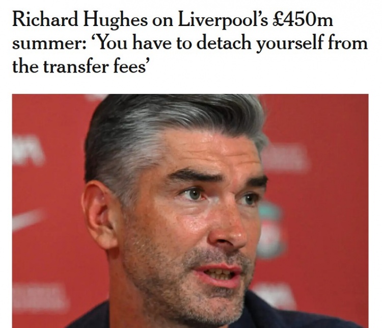 豪擲4億多引援！紅軍總監(jiān)：從轉(zhuǎn)會費中抽離出來，球員合適最重要