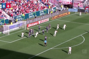 開賽四連勝！拜仁4-1霍芬海姆繼續(xù)領(lǐng)跑 凱恩戴帽奧利塞造點