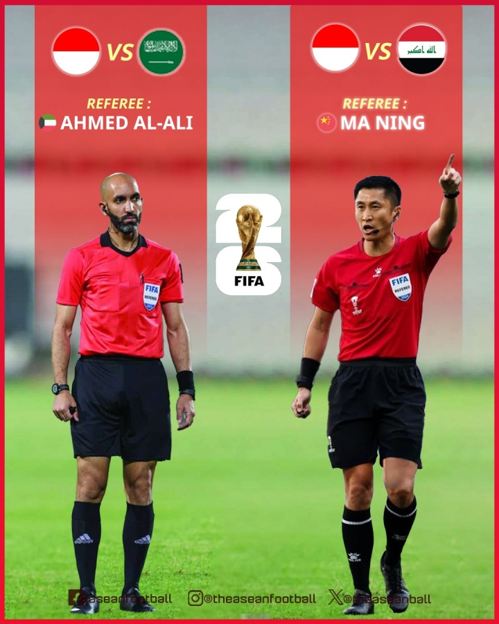 馬寧執(zhí)法印尼世預(yù)賽！印尼媒體：他亞洲杯決賽給了卡塔爾3個點球