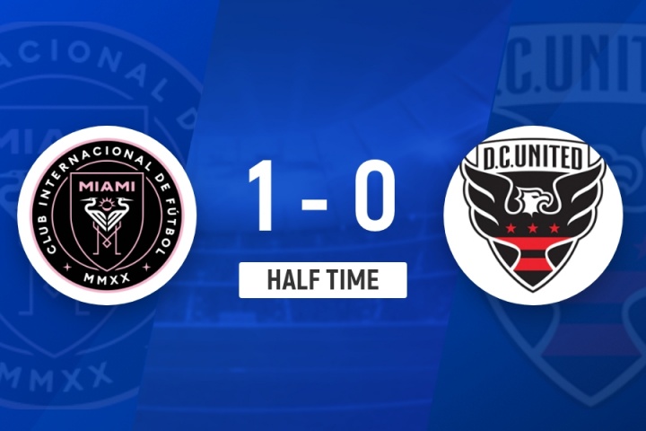 半場(chǎng)-邁阿密1-0華盛頓 梅西助攻阿連德破門(mén) 烏斯塔里下蛋險(xiǎn)送禮