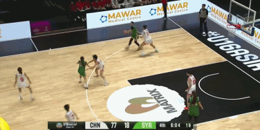 不容易！敘利亞U16女籃下半場被中國隊打出36-0之后終于得分