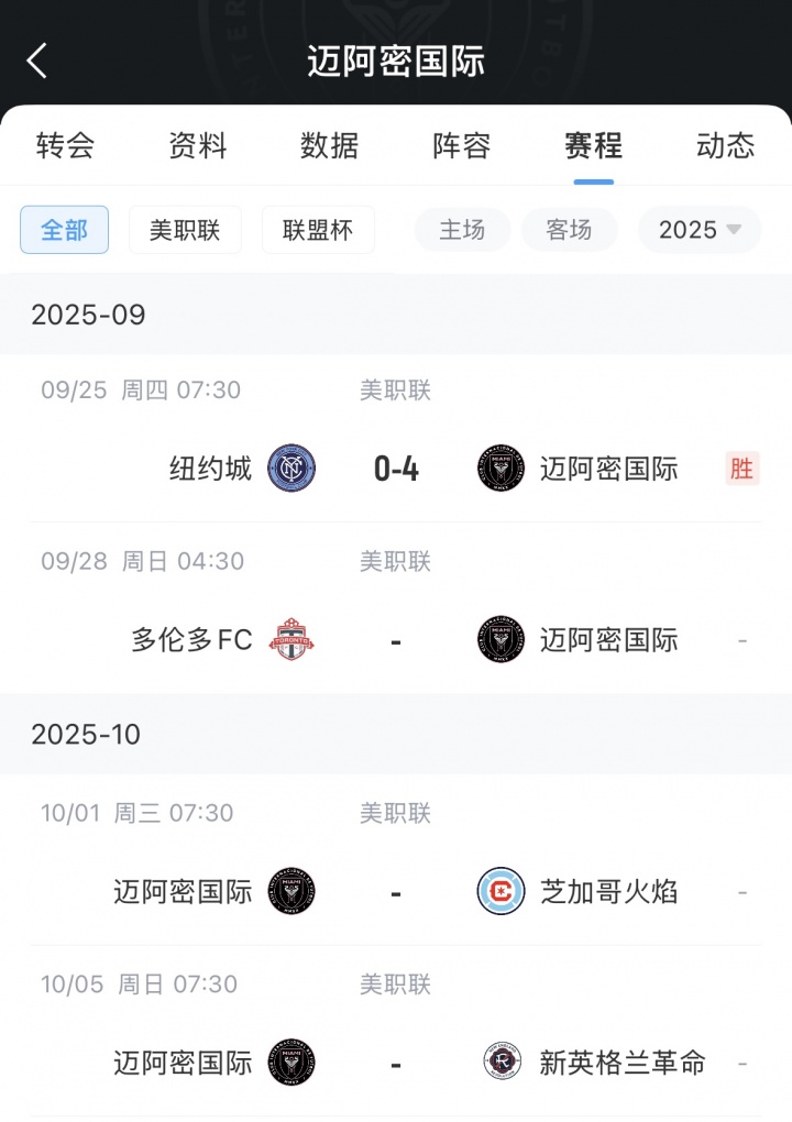 兩連客！邁阿密下場比賽間隔不足67小時，還需奔赴加拿大