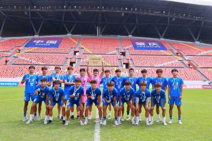 中青賽高中年齡段U17總決賽，津門虎U17斬獲全國季軍！